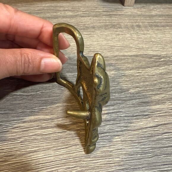 Trinity Buckle Co Vintage Solid Brass Stallion Horse Belt Buckle main image 10